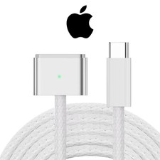 Cabo Apple USB-C para MagSafe 3 6 pés branco - Apple MacBook Pro 14" 16" A2363 A2452 comprar usado  Enviando para Brazil