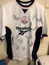 Bolton wanderers signed for sale  BEDLINGTON