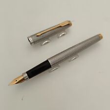 Pluma Estilográfica Parker 75 Cisele De Colección Plata de Ley Hecha en EE. UU., usado segunda mano  Embacar hacia Argentina