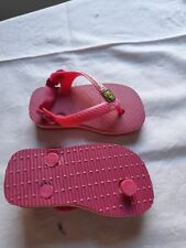 Tongs havaianas rose d'occasion  Lisieux