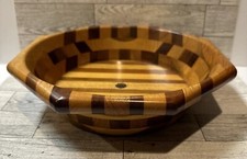 Multicolor wood bowl for sale  Hamilton