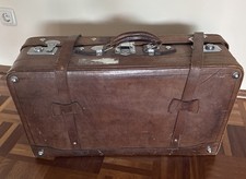 Vintage koffer leder gebraucht kaufen  Hamburg