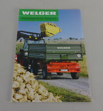 Prospekt broschüre welger gebraucht kaufen  Jever