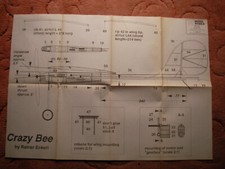 Model plans crazy for sale  BURRY PORT