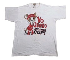 Usado, Camiseta vintage Yo Quiero Another Cup Detroit Red Wings Joe hóquei Taco Bell XL/2XL  comprar usado  Enviando para Brazil