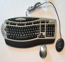 Teclado ergonómico inalámbrico Microsoft con mouse y receptor inalámbricos Microsoft  segunda mano  Embacar hacia Mexico