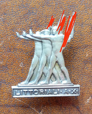 Distintivo littoriali anno usato  San Giuliano Milanese