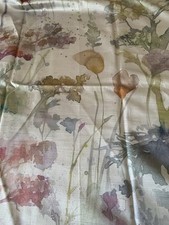 Multicoloured sateen watercolo for sale  HARLESTON