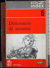 Dizionario musica. aa.vv. usato  Ariccia