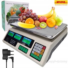 40kg elektronische preiswaage gebraucht kaufen  Aspisheim, Grolsheim