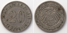 Kaiserreich pfennig 1892 gebraucht kaufen  Bayreuth