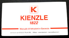Kienzle 1822 libretto usato  Santena