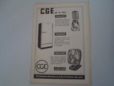 Advertising pubblicità 1953 usato  Salerno