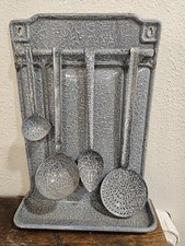Vtg gray enamelware for sale  Gig Harbor