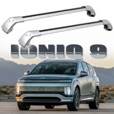 Barra transversal rack de teto 2 peças compatível com Hyundai 2026 IONIQ 9 barra transversal preta rack comprar usado  Enviando para Brazil
