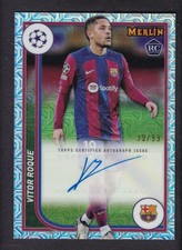 2024 VITOR ROQUE 39/99 AUTO TOPPS MERLIN UEFA CHAMPIONS LEAGUE MOJO RC comprar usado  Enviando para Brazil