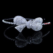 Linda tiara coroa adulto 6,5 cm arco grande baile de formatura rainha cristal lateral tiara comprar usado  Enviando para Brazil