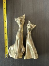 casted cat brass figures for sale casted cat brass figures for sale San Antonio