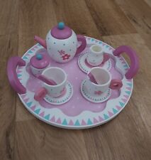 Wooden tea set for sale  ILKESTON