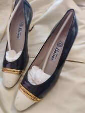 Scarpe eleganti blu usato  Padova