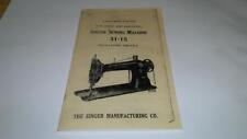 Singer instructions using for sale  Winthrop