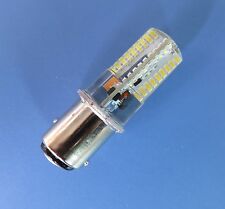 1x BAY15D 1157 lâmpada de barco marinho 72LED SMD AC/DC12V luz de silicone branco quente  comprar usado  Enviando para Brazil