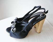 Sandales compensées talons d'occasion  Beausoleil