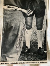 alf ramsey signed for sale alf ramsey signed for sale LONDON
