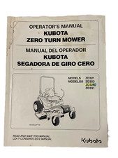 Kubota operators manual for sale  Hodgenville