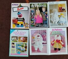 Toy knitting patterns for sale  LISKEARD