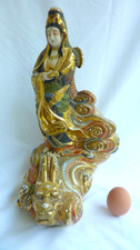 Satsuma statue porcelaine d'occasion  Bassillac