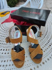 Chaussures femme cuir d'occasion  Frontignan
