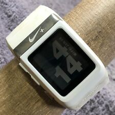 Relógio Nike+ masculino WM0069 borracha branca TomTom GPS corrida esporte 35mm 7 1/4" comprar usado  Enviando para Brazil