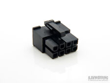PC 8 pinos PCI-E / 8 pinos conector modular carcaça fêmea - PRETO [1 peça] comprar usado  Enviando para Brazil
