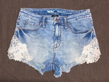 Shorts tamanho 8/29 cintura alta super elástico Mossimo corte detalhes de renda comprar usado  Enviando para Brazil