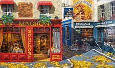 Autumn paris canvas for sale  Mission