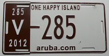 Nummernschild aruba happy gebraucht kaufen  Bonn