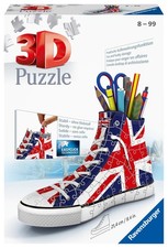 Ravensburger Puzzle 3D Buty z flagą brytyjską - 112 elementów, używany na sprzedaż  PL
