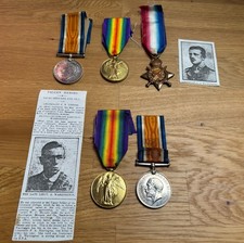 Ww1 medals trio for sale  THIRSK