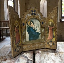 Religious florentine triptych for sale  Vero Beach