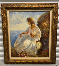 Contemplation framed oil for sale  Winter Park