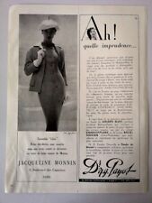 Publicité 1963 vêtements d'occasion  Bordeaux-