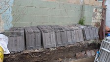 Concrete roof tiles for sale  CASTLEFORD