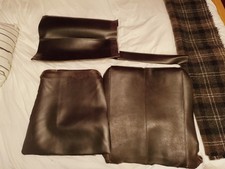 Brown leather offcuts for sale  CROWBOROUGH