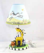 Abajur de mesa infantil Teamson Design Fantasy Fields animal safári ensolarado móveis de brinquedo, usado comprar usado  Enviando para Brazil