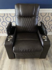 Power recliner faux for sale  North Ridgeville