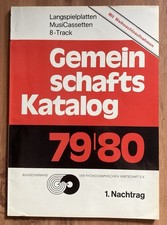 Gemeinschaftskatalog 1979 1980 gebraucht kaufen  Bad Schönborn