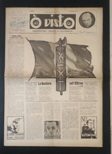Visto giornale fascismo usato  Albano Laziale
