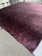Faux velvet patterned for sale  LUTTERWORTH