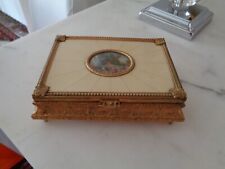 Scatola portagioie ottone usato  Italia